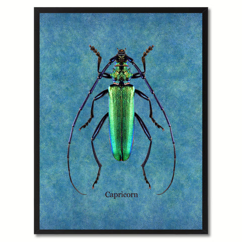 Capricorn Purple Canvas Print, Picture Frames Home Decor Wall Art Gifts