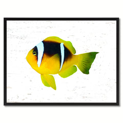 Yellow Tropical Fish Painting Reproduction Gifts Home Decor Wall Art Canvas Prints Picture Frames