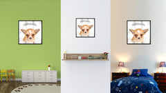 Chihuahua Dog Canvas Print Picture Frame Gift Home Decor Wall Art Decoration