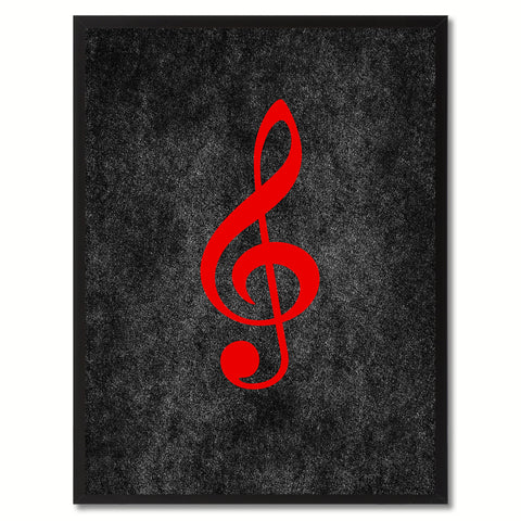 Quaver Music Green Canvas Print Pictures Frames Office Home Décor Wall Art Gifts