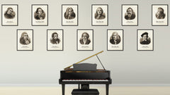 Gluck Musician Canvas Print Pictures Frames Music Home Décor Wall Art Gifts