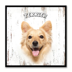 Terrier Dog Canvas Print Picture Frame Gift Home Decor Wall Art Decoration