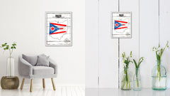 Ohio Flag Gifts Home Decor Wall Art Canvas Print with Custom Picture Frame