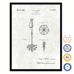 1938 Ski Old Patent Art Print on Canvas Custom Framed Vintage Home Decor Wall Decoration Great for Gifts